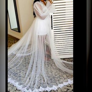 Wedding Lace Robe